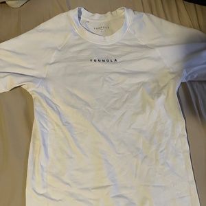 YoungLA 475 SUPERVILLAIN COMPRESSION TEE White Large